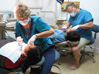 Dental Service onboard the Sea Haven
